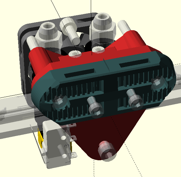 X-Carriage Mockup rear